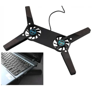 Mey İthalat® Katlanabilir Laptop Soğutucu 2 fanlı