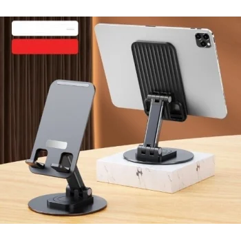 Mey İthalat® Katlanabilir Telefon Tutucu Stand Yuvarlak Tabanlı CM-074