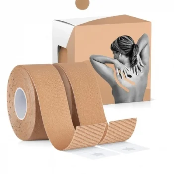 Mey İthalat® Kinezyo Ağrı Bandı 2.5 cm X 5 m Ten Rengi