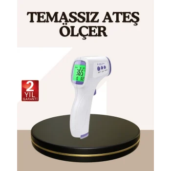 Mey İthalat® Kızılötesi Alından Temassız Ateş Ölçer Akıllı Sesli Uyarı