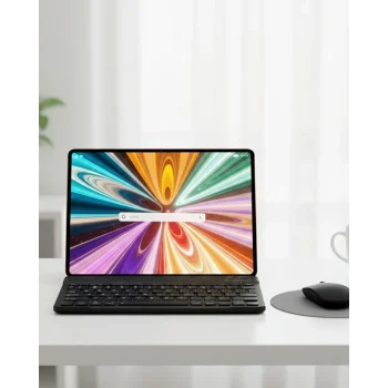 Mey İthalat® Klavyeli Tablet PC Kalem Kılıf ve Ekran Koruyucu Hediyeli Android Set
