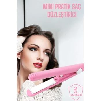 Mey İthalat® Kompakt ve Hafif: Elektriklenme Karşıtı Mini Saç Düzleştirici