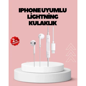 Mey İthalat® Konforlu Ergonomik Kare Tasarımlı Müzik ve Çağrı Kulaklığı