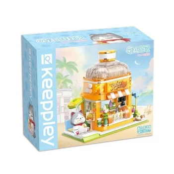 Mey İthalat® KP28017 Keeppley Kitten Juice Shop Blok Seti 315 Parça -Vagonlife