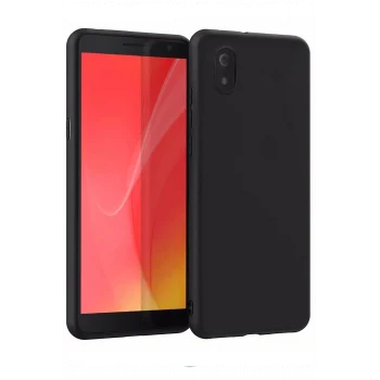 Mey İthalat®   L7 Kılıf First Silikon - Siyah