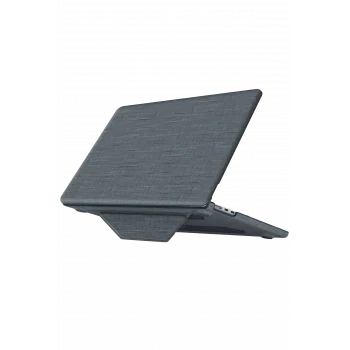 Mey İthalat®   Macbook Pro 13 2020 Macbook Kumaş Kapak - Gri
