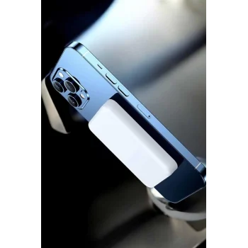 Mey İthalat® Magsafe Kablosuz Batarya Yüksek Performanslı Manyetik Tasarım Hızlı Şarj