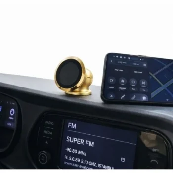 Mey İthalat® Metal Telefon Tutucu Torpidoya Yapışan Mıknatıslı