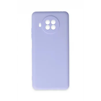 Mey İthalat®   Mi 10T Lite Kılıf Nano içi Kadife Silikon - Lila
