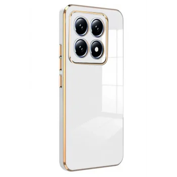 Mey İthalat®   Mi 14T Pro Volet Silikon - Beyaz