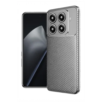 Mey İthalat®   Mi 15T Pro Auto Focus Karbon Kapak - Gri