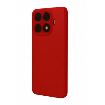 Mey İthalat®   Mi 15T Pro Nano içi Kadife Silikon - Kırmızı