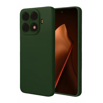 Mey İthalat®   Mi 15T Pro Nano içi Kadife Silikon - Koyu Yeşil