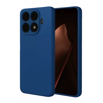 Mey İthalat®   Mi 15T Pro Nano içi Kadife Silikon - Lacivert