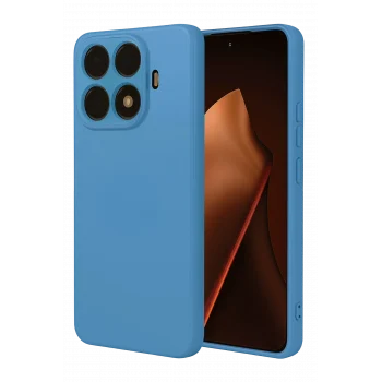 Mey İthalat®   Mi 15T Pro Nano içi Kadife Silikon - Mavi