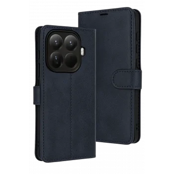Mey İthalat®   Mi 15T Pro Trend S Plus Kapaklı Kılıf - Lacivert