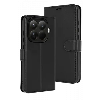 Mey İthalat®   Mi 15T Pro Trend S Plus Kapaklı Kılıf - Siyah