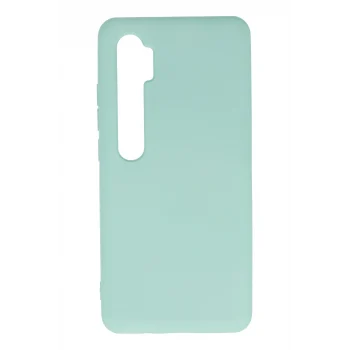 Mey İthalat®   Mi Note 10 Lite Kılıf Nano içi Kadife Silikon - Turkuaz