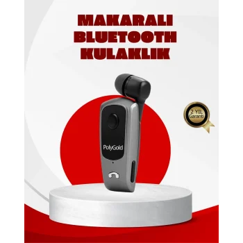 Mey İthalat® Mikrofonlu ve Ses Kontrollü Kablosuz Kulak İçi Kulaklık