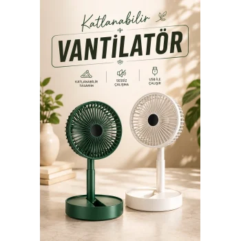 Mey İthalat® Mini Fan Soğutucu Telefon Tutucu Vantilatör