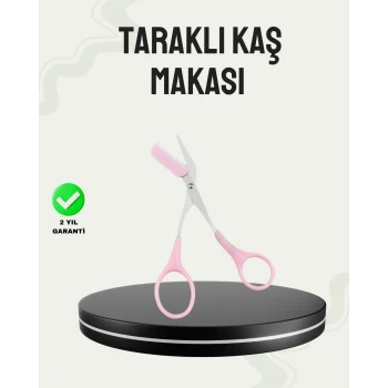Mey İthalat® Mini Taraklı Kaş Düzeltici – Hassas Şekillendirme ve Taşınabilir Tasarım