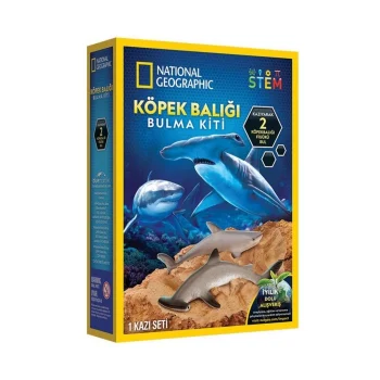 Mey İthalat® NAT07002 Köpek Balığı Bulma Kiti - TRHAMSHDIG +6 yaş