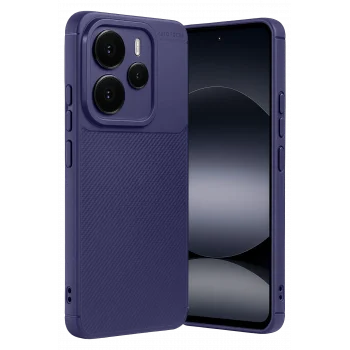 Mey İthalat®   Note 14 5G Auto Focus Karbon Kapak - Lacivert