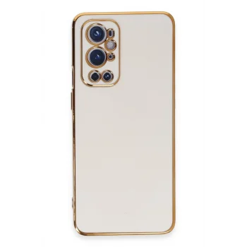 Mey İthalat®  One Plus 9 Pro Kılıf Volet Silikon - Beyaz