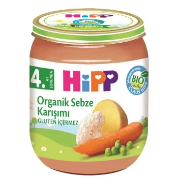 Mey İthalat®   Organik Sebze Karışımı 125 Gr