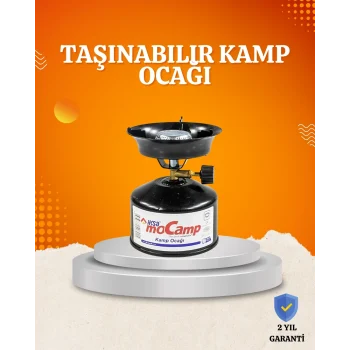 Mey İthalat® Outdoor Kamp Ocağı Seti Çakmak Gazlı Taşınabilir