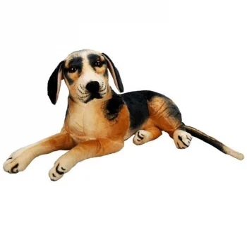 Mey İthalat®  Peluş Yatan Köpek Beagle