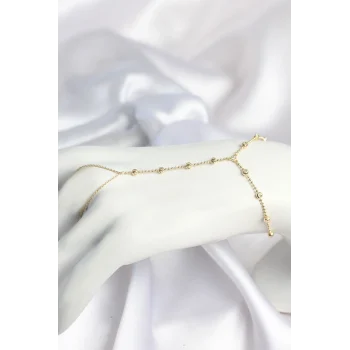 Mey İthalat® Pirinç Gold Renk Dorika Model Kadın Şahmeran