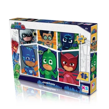 Mey İthalat® PJM113  PJ Mas / 200 Parça Puzzle