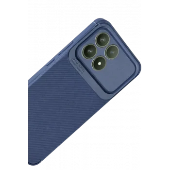 Mey İthalat®   Poco F8 Pro Auto Focus Karbon Kapak - Lacivert
