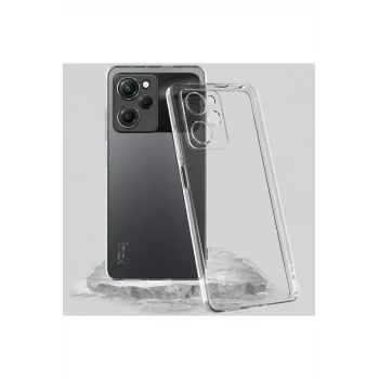 Mey İthalat®   Poco X5 Pro 5G Kılıf Lüx Şeffaf Silikon