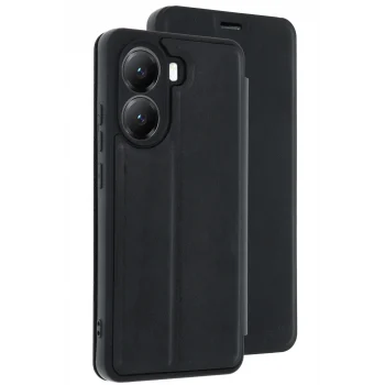 Mey İthalat®   Poco X7 Pro Kılıf Flip Cover - Siyah