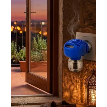 Mey İthalat® Prizli Sivrisinek Kovucu Likit Set 60 Gece Etkili Elektrikli Sinek Kovucu
