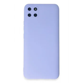 Mey İthalat®  Realme C11 Kılıf Nano içi Kadife Silikon - Lila