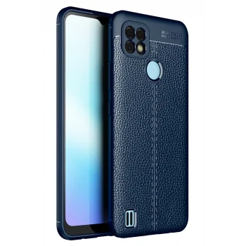 Mey İthalat®  Realme C25 Kılıf Auto Focus Kapak - Lacivert