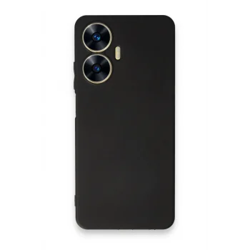 Mey İthalat®  Realme C55 Kılıf First Silikon - Siyah