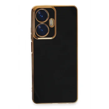 Mey İthalat®  Realme C55 Kılıf Volet Silikon - Siyah