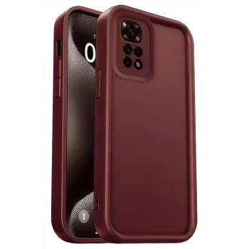 Mey İthalat® Redmi 10 2022 Kılıf Viera Silikon - Bordo