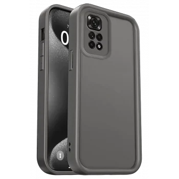Mey İthalat®   Redmi 10 2022 Kılıf Viera Silikon - Gri