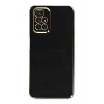 Mey İthalat®   Redmi 10 2022 Kılıf Volet Silikon - Siyah