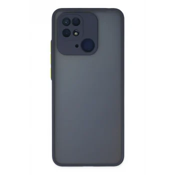 Mey İthalat®   Redmi 10C Kılıf Montreal Silikon Kapak - Lacivert