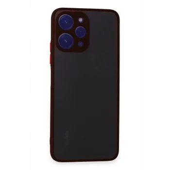 Mey İthalat®   Redmi 12 Kılıf Montreal Silikon Kapak - Siyah