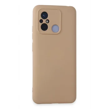 Mey İthalat®   Redmi 12C Kılıf Nano içi Kadife Silikon - Pudra