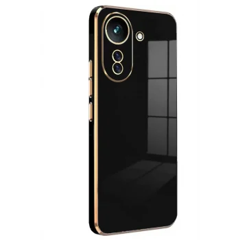 Mey İthalat®   Redmi 13C Kılıf Volet Silikon - Siyah