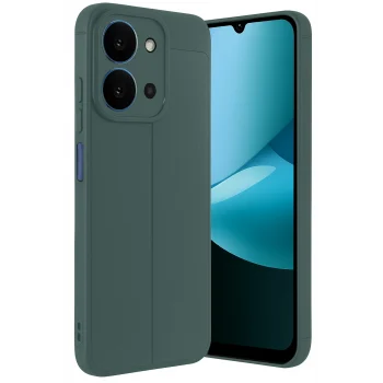 Mey İthalat®   Redmi 15C 4G Auto Focus Kapak - Koyu Yeşil