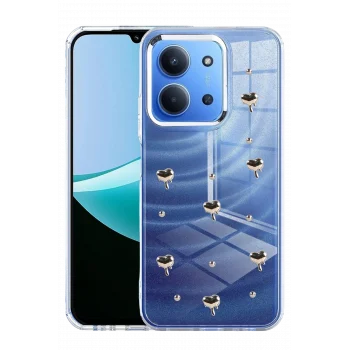 Mey İthalat® Redmi 15C 4G Fiyonk Desenli Kapak - Desen 1